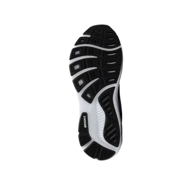 Brooks Women's Ghost 17 Wide Black/White - Image 4