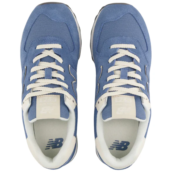 New Balance Women's 574 Blue - Image 3
