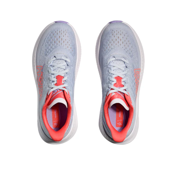 HOKA Women's Mach 6 Wide Grey/Orange - Image 3