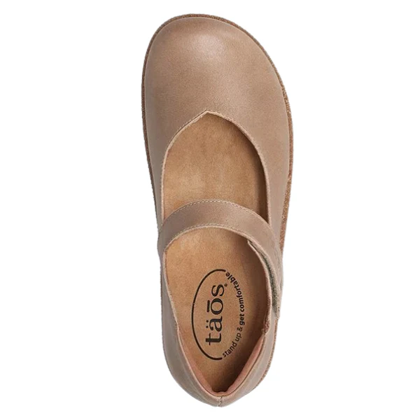 Taos Women's Ultimate Leather Mary Jane Mushroom - Image 3