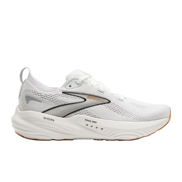 Brooks Women's Glycerin GTS 22 White/Grey/Black - Image 2