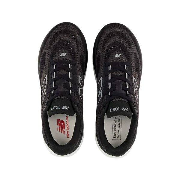 New Balance Women's 1080v15 Wide Black/White - Image 3